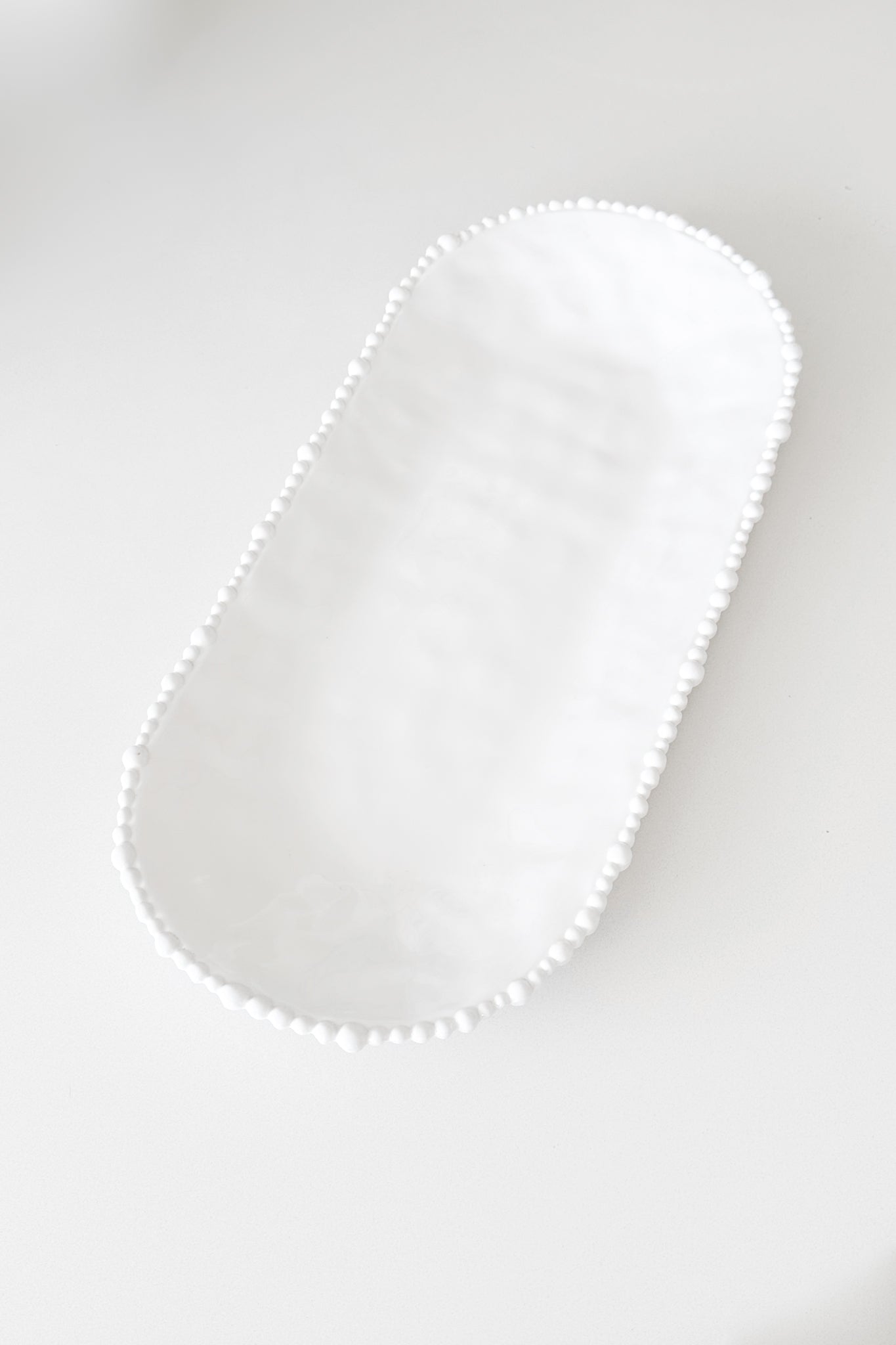 Long Pearl Melamine Platter - Magpie Style