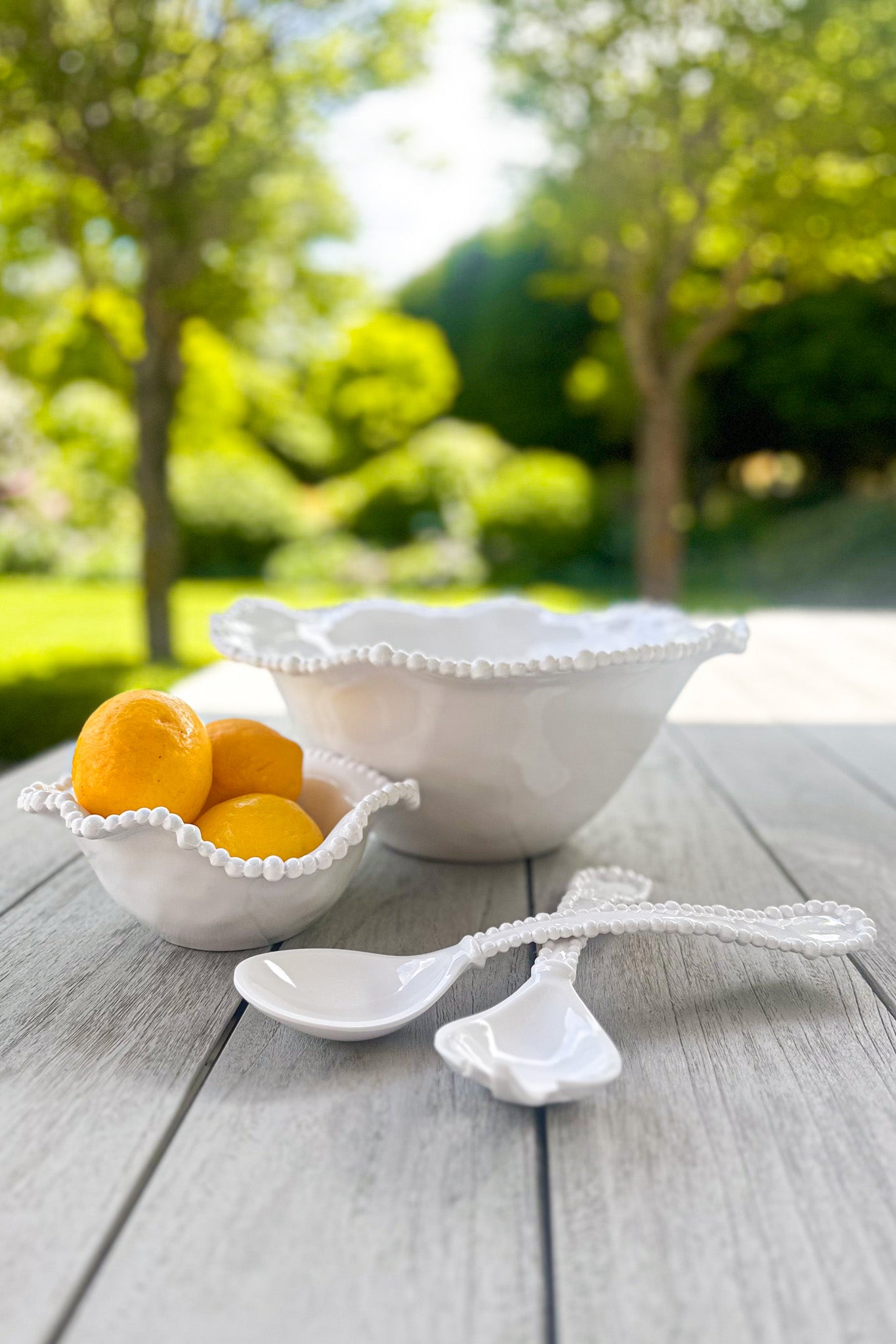 Jumbo Pearl Melamine Bowl - Magpie Style