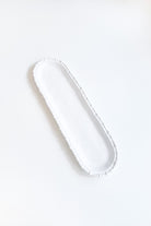 Pearl Melamine Narrow Platter 45cm - Magpie Style