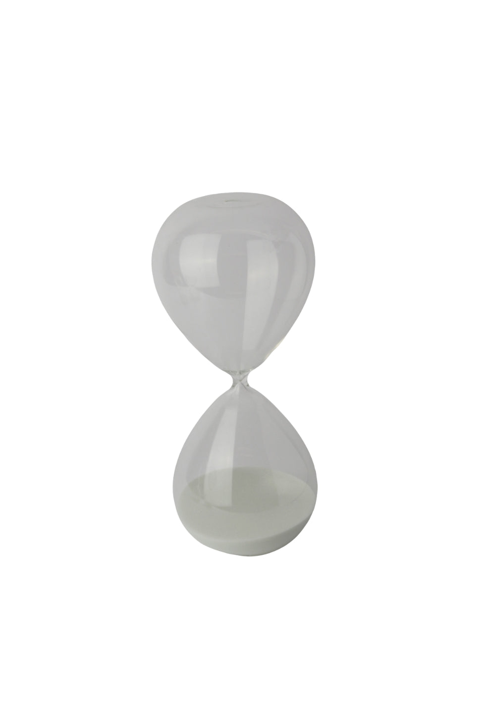 Large Hourglass - Clear/White