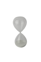 Large Hourglass - Clear/White - Magpie Style