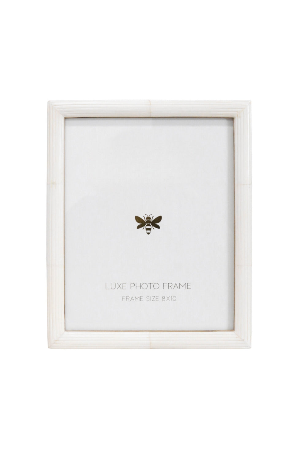 Ivory Mosaic Arch Frame 8x10