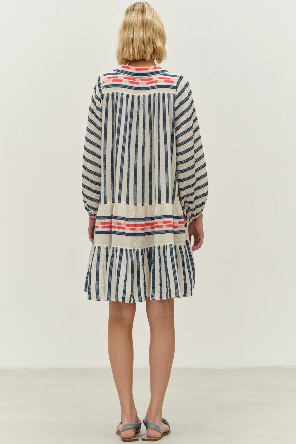 DEVOTION TWINS Nifty Short Dress - Blue Navy - Magpie Style