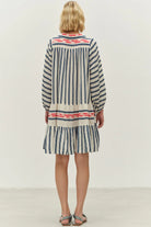 DEVOTION TWINS Nifty Short Dress - Blue Navy - Magpie Style