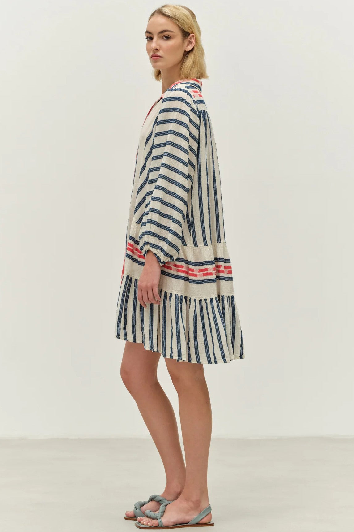 DEVOTION TWINS Nifty Short Dress - Blue Navy - Magpie Style