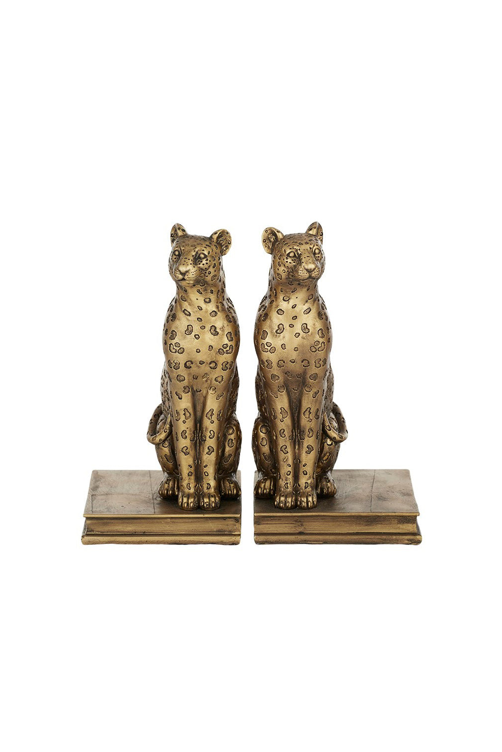 Kruger Leopard Bookends Set/2 - Magpie Style