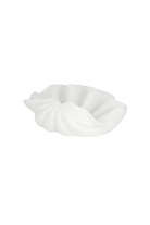 Clam Resin Bowl - White - Magpie Style