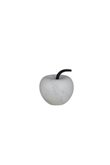 Marble Apple Small White