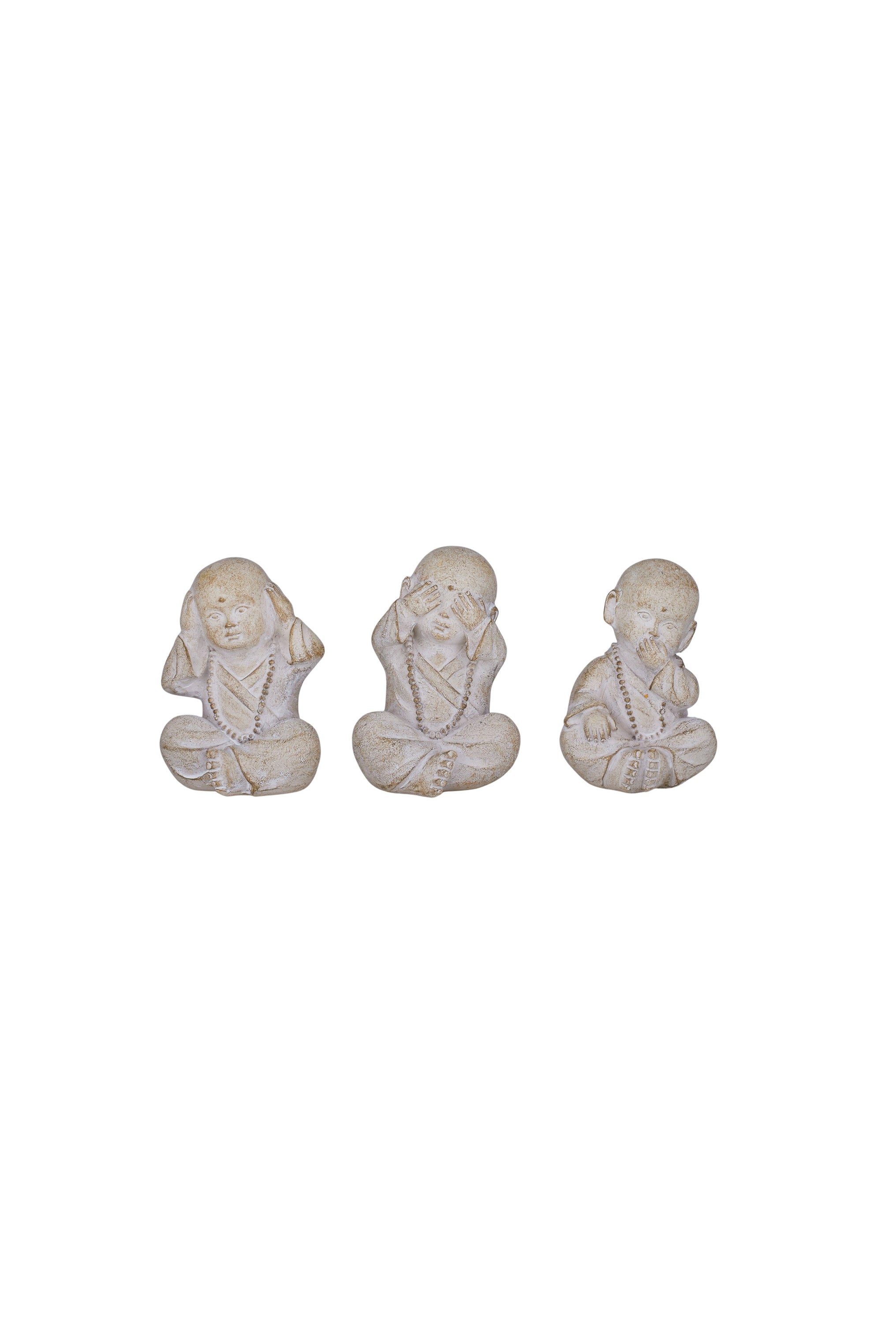 Shanti Figures - Hear, See and Speak No Evil (Set of 3) - Magpie Style