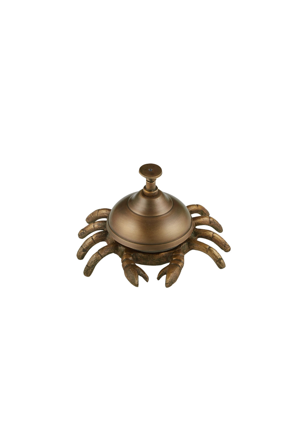 Brass Crab Table Bell