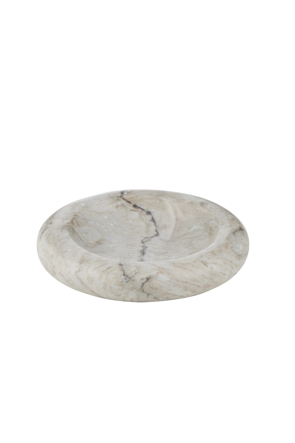 Cream Marble Decorative Bowl