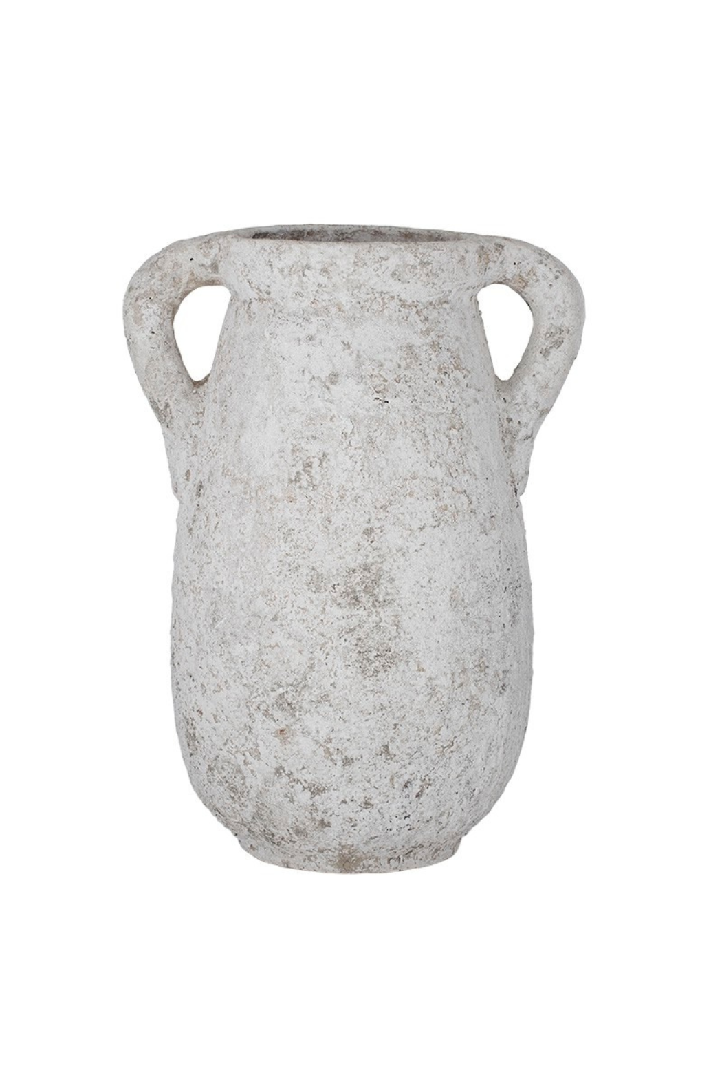 Polk Ceramic Urn - Rustic White - Magpie Style