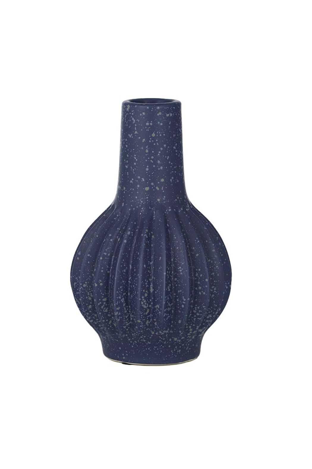 Specks Ceramic Vase - Blue - Magpie Style