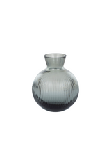 Thor Charcoal Glass Vase