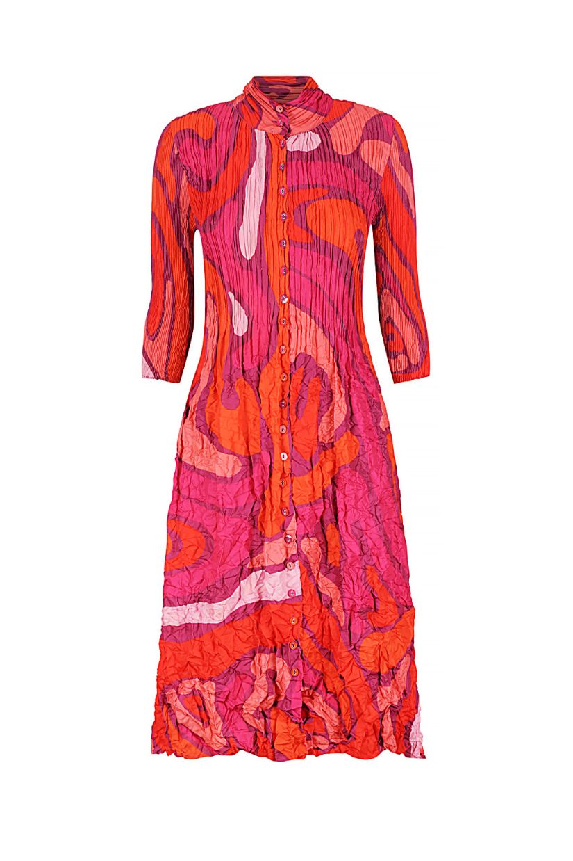 ALQUEMA Nehru Coat Dress - Snakes and Ladders