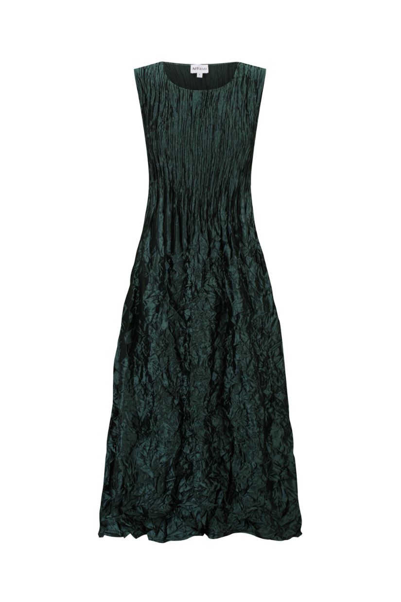ALQUEMA Pippi Smash Dress - Metallic Forest
