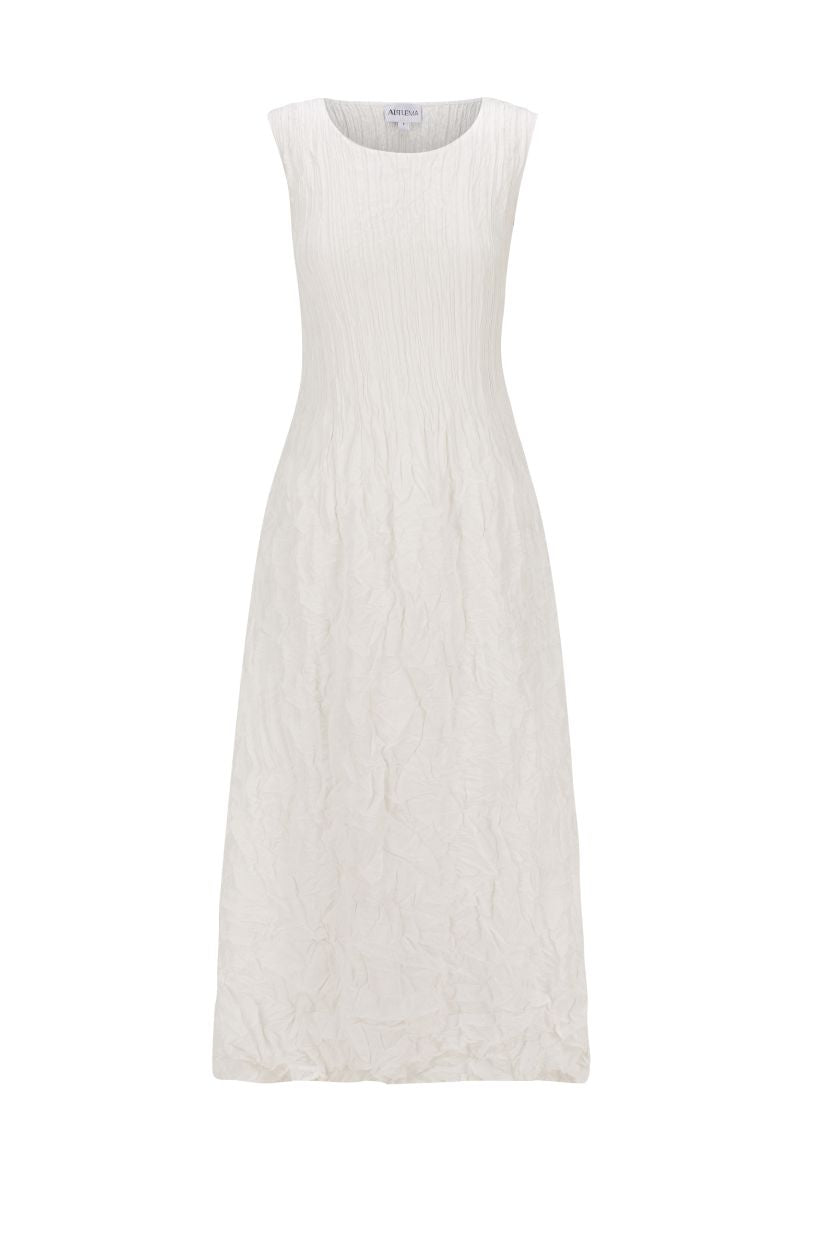 ALQUEMA Pippi Smash Dress - White