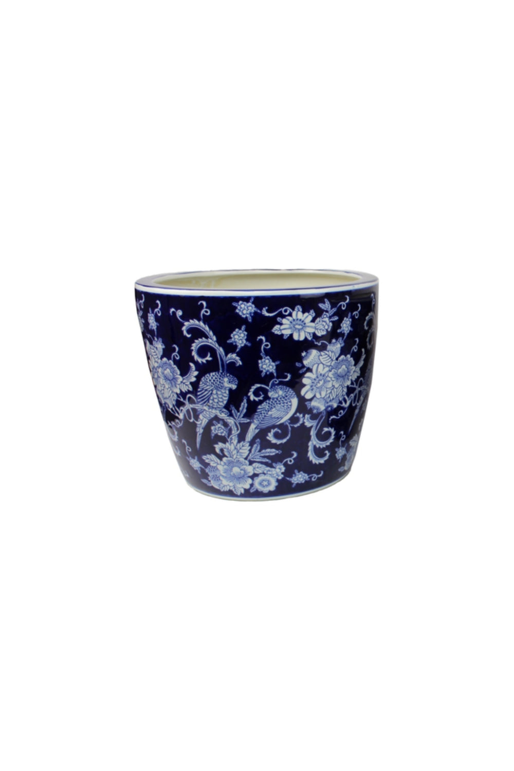 Midnight Bird Garden Pot - Small