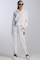 PAULA RYAN RELAXED Roma Lite Jogger - White - Paula Ryan