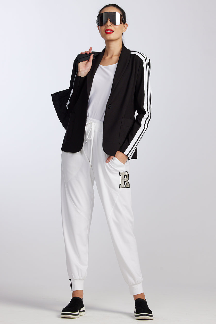 PAULA RYAN RELAXED Roma Lite Jogger - White - Paula Ryan