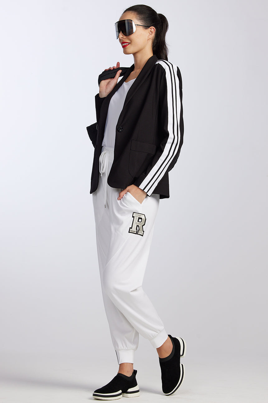 PAULA RYAN RELAXED Roma Lite Jogger - White - Paula Ryan