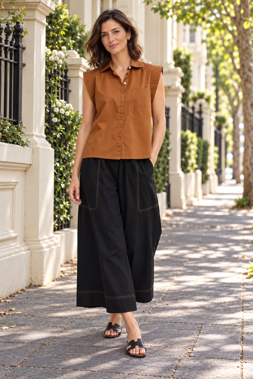 365 DAYS Gigi Shirt - Brandy - Magpie Style