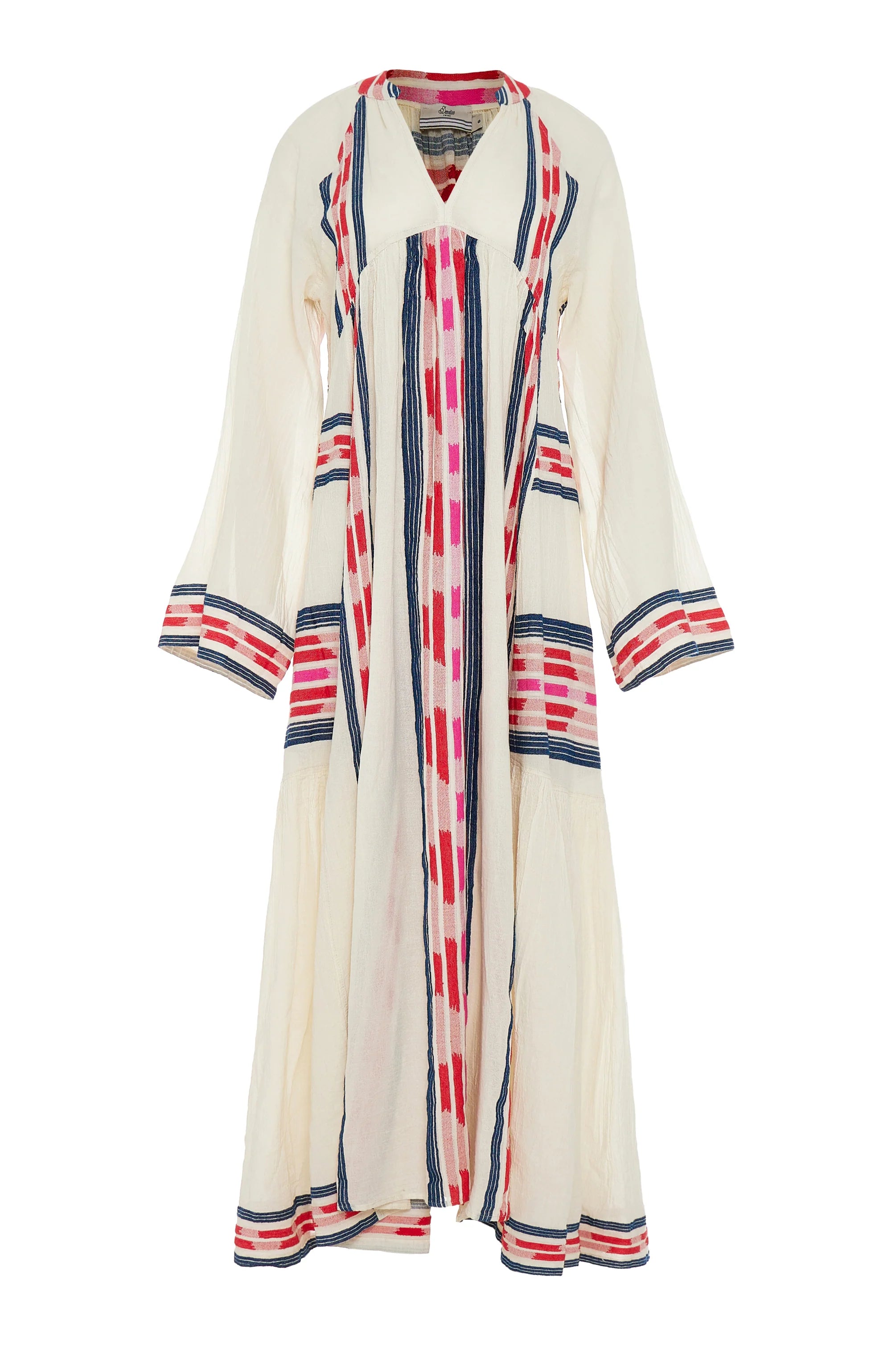 DEVOTION TWINS Power Long Dress - Navy/Red - Magpie Style