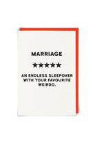 Marriage Card - Magpie Style