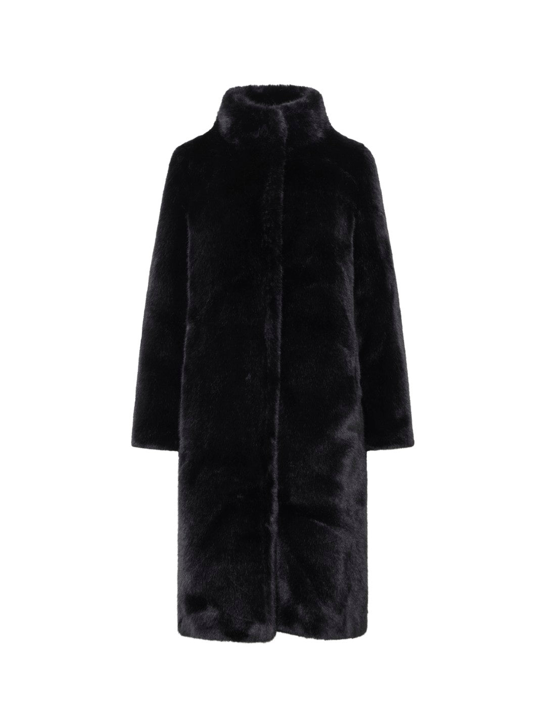 UNREAL FUR Raven Coat - Black - Magpie Style