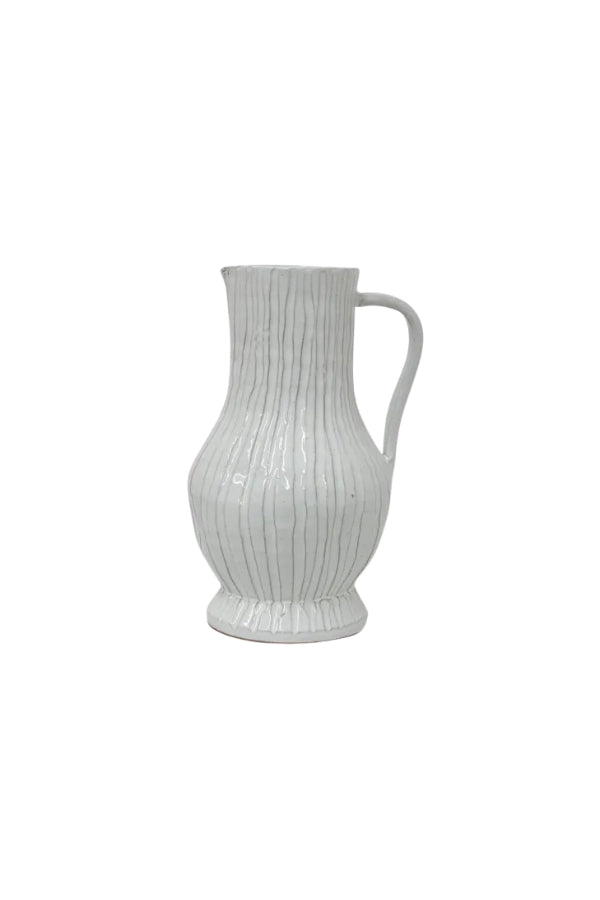 Ribbed Jug Large - Magpie Style