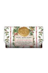 MICHEL DESIGN WORKS Holiday Garland Large Soap Bar