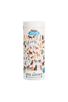 Dog Lover's 1000-piece puzzle in illustrated storage tube