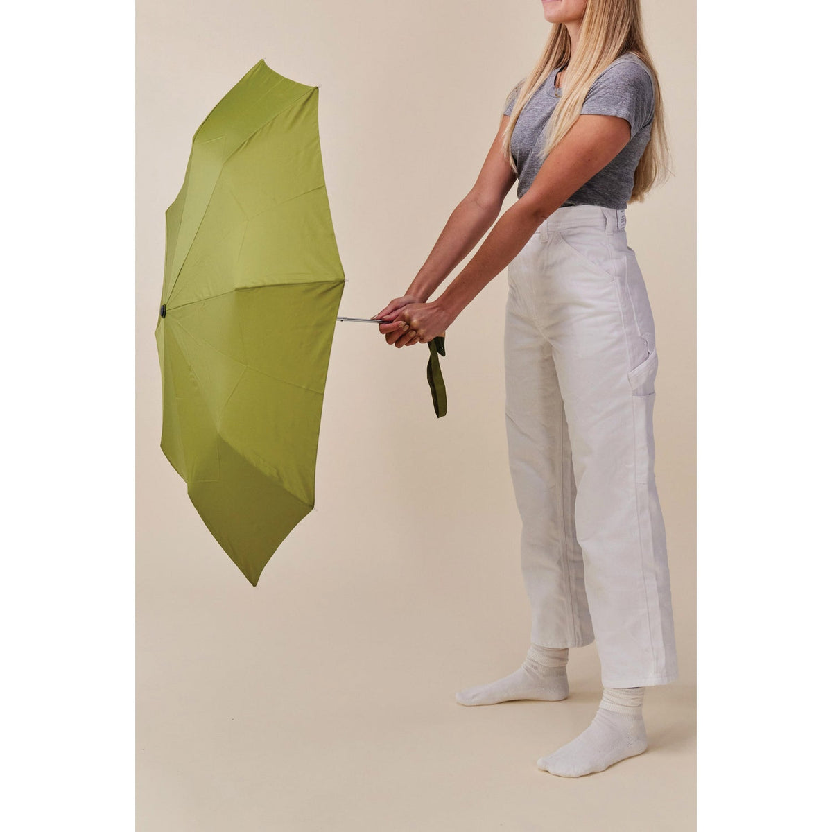 Duck Handle Umbrella - Olive