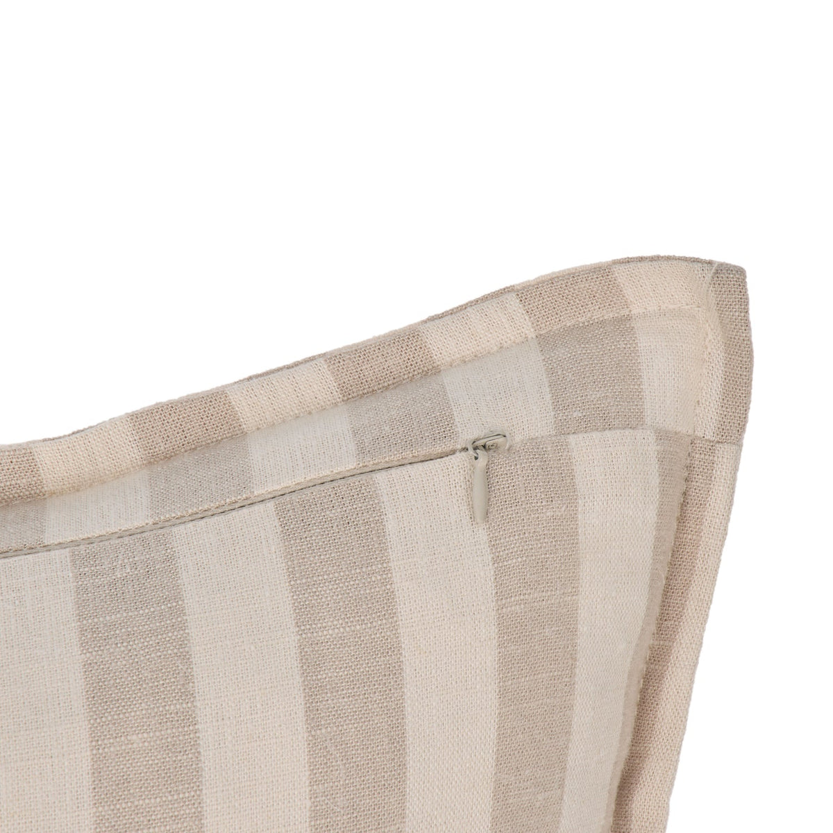 Arden Stripe Cushion - Beige