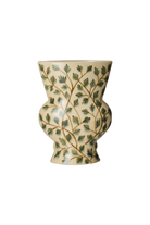 Florien Botanical Vase - Natural & Green