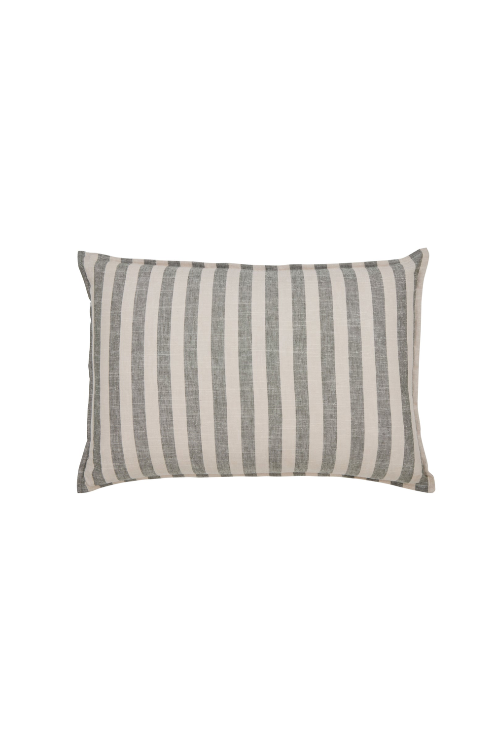 Arden Stripe Cushion - Green