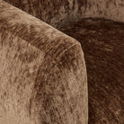 Reid Swivel Armchair - Espresso - detail or styling view 6