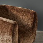 Reid Swivel Armchair - Espresso - detail or styling view 9