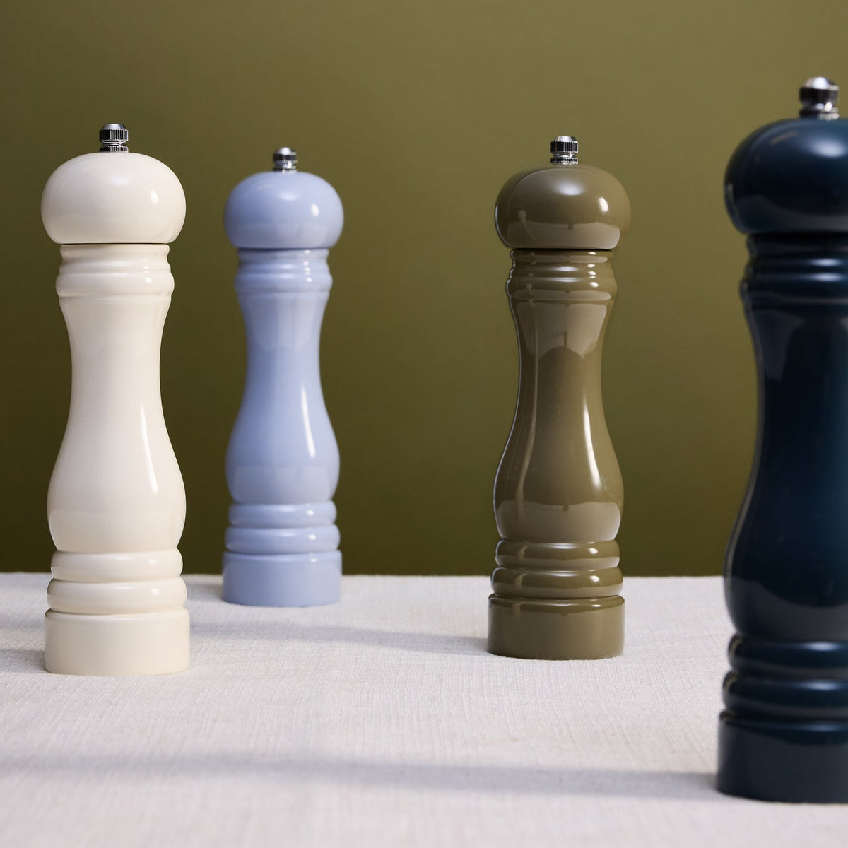 Salt or Pepper Mill - Green - detail or styling view 4