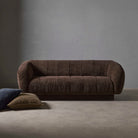 Nolan Three-Seater Sofa - Brown - detail or styling view 5