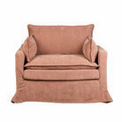 Poppy Armchair - Pale Rust - detail or styling view 2