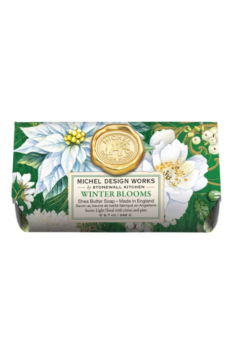 MICHEL DESIGN WORKS Large Soap Bar - Winter Blooms - Magpie Style