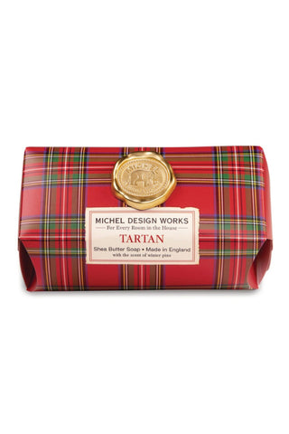 MICHEL DESIGN WORKS Large Soap Bar - Tartan