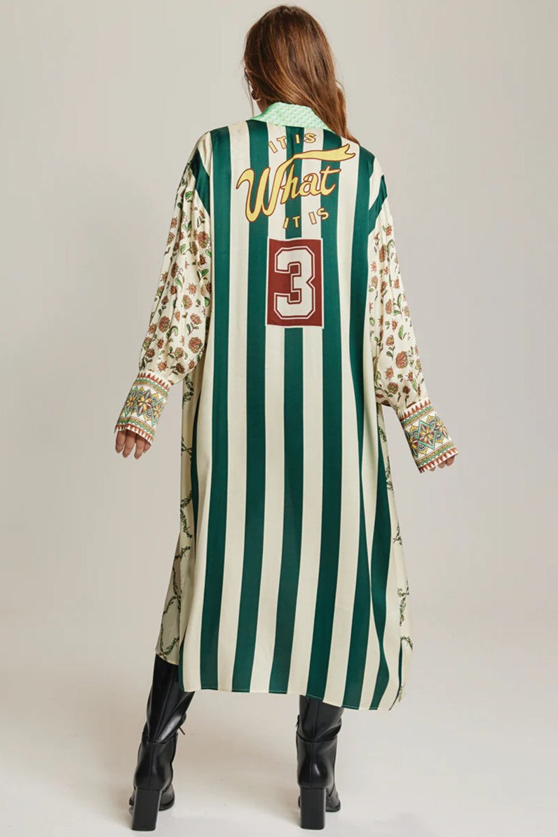 ME369 Athena Sporty Jade Collar Dress - Magpie Style