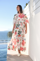 Trelise Cooper Summer 27 collection campaign — WHITE FLORAL