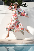 TRELISE COOPER Float Of Confidence Blouse - White Floral – additional product view