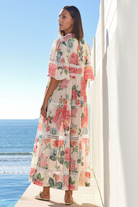 TRELISE COOPER Shop-A-Frolic Dress - White Floral – additional product view