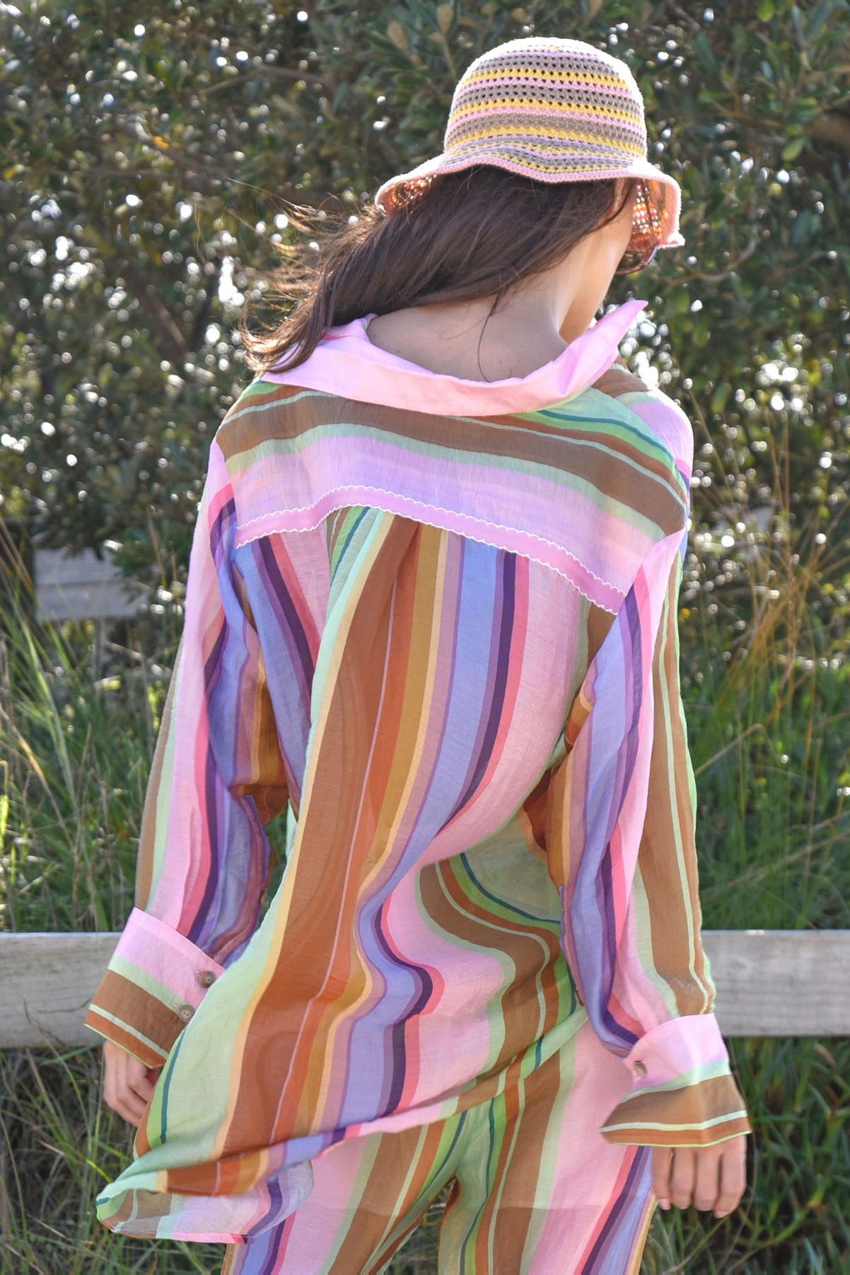 COOPER Look Ahead Shirt - Candy Stripe – additional product view
