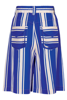 COOPER Miss Shortcake Shorts - Blue/Ivory Stripe – additional product view