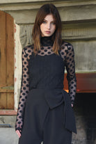 TRELISE COOPER Neck of The Woods Top - Black - Magpie Style